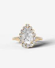 Sherry (Pear) 18k Yellow Gold 001