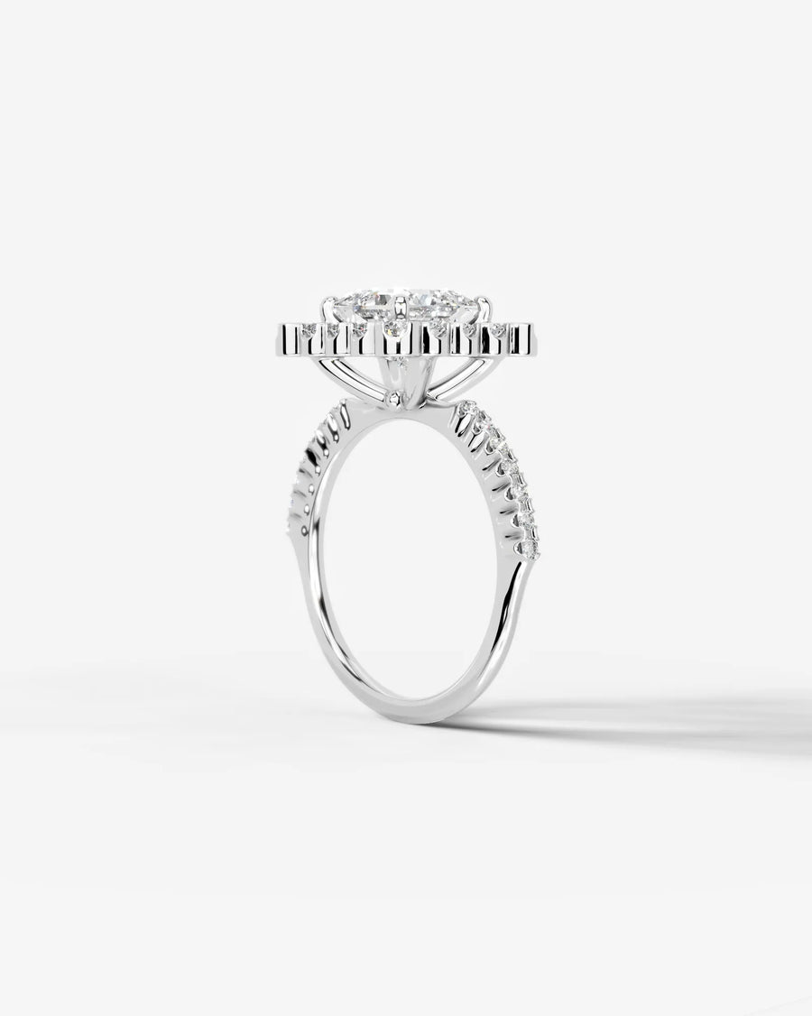 Sherry (Princess) 18k White Gold 002