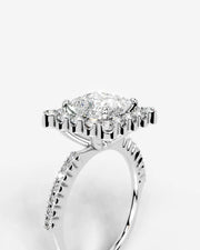 Sherry (Princess) 18k White Gold 003