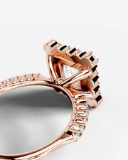 Sherry (Princess) 14k Rose Gold 004