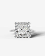 Sherry (Princess) 18k White Gold 001
