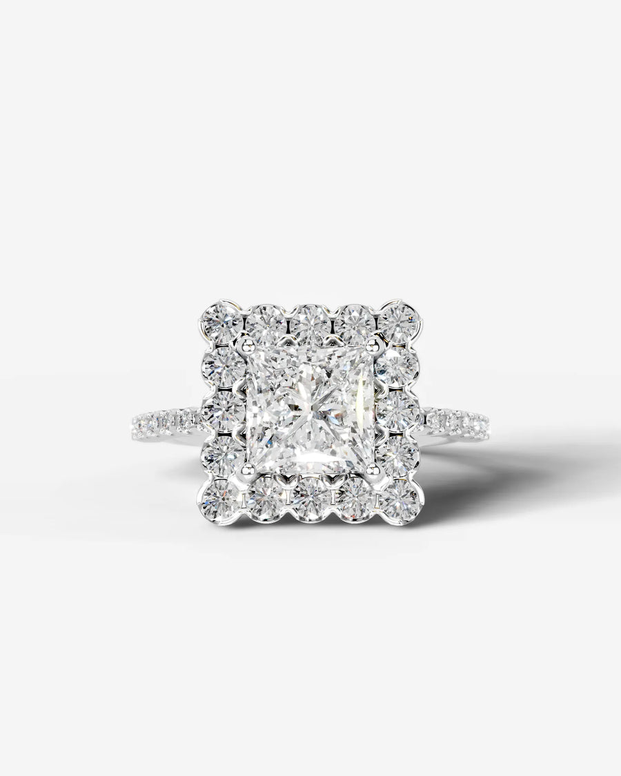Sherry (Princess) 18k White Gold 001