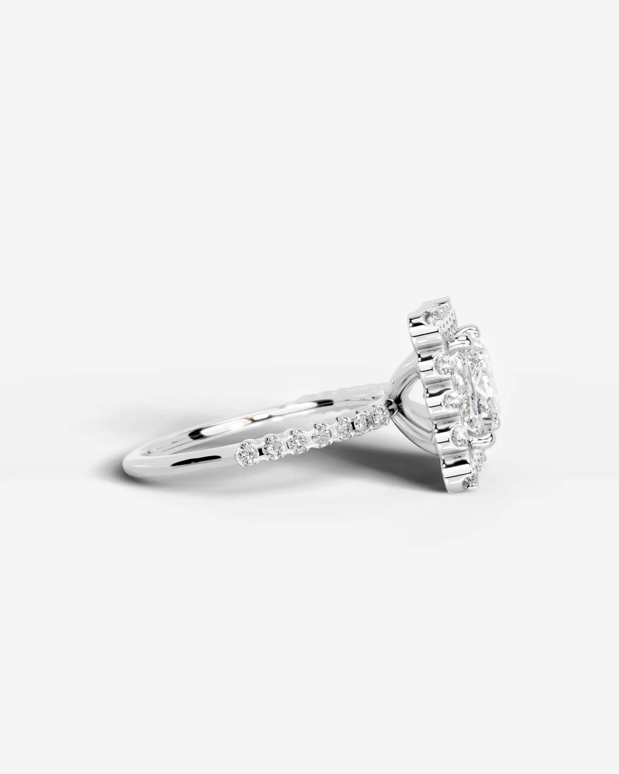 Sherry (Princess) 14k White Gold 005
