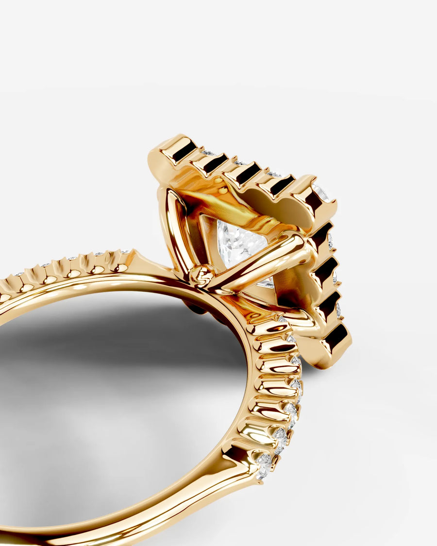 Sherry (Princess) 18k Yellow Gold 004