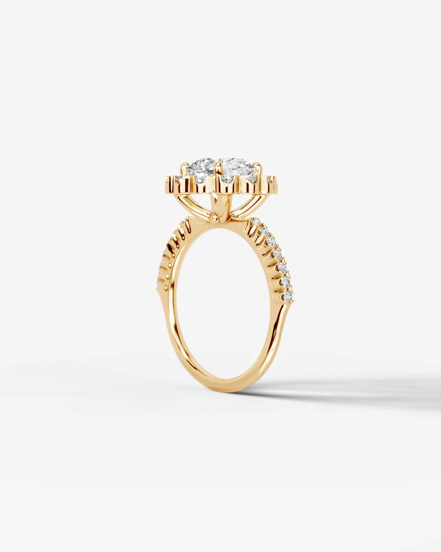 Sherry (Round) 18k Yellow Gold 002