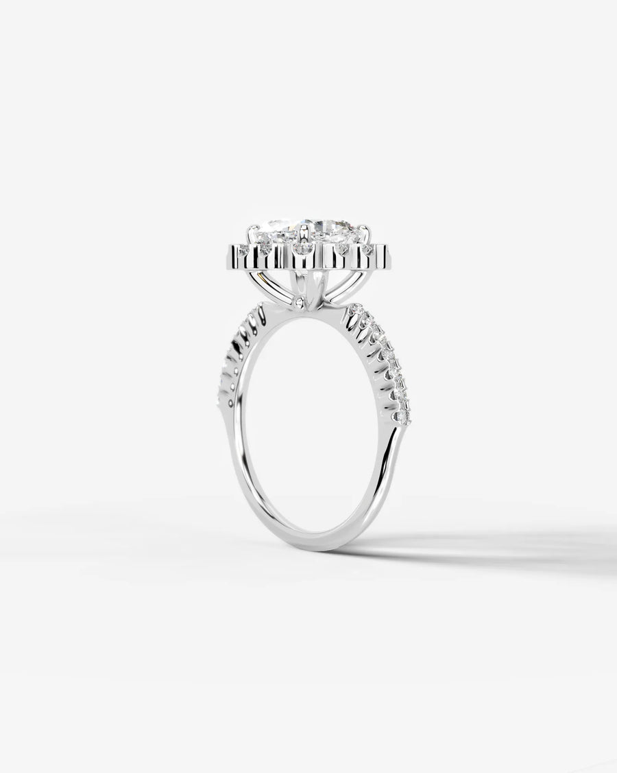 Sherry (Cushion) 14k White Gold 002