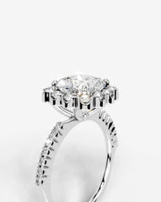 Sherry (Cushion) 14k White Gold 003