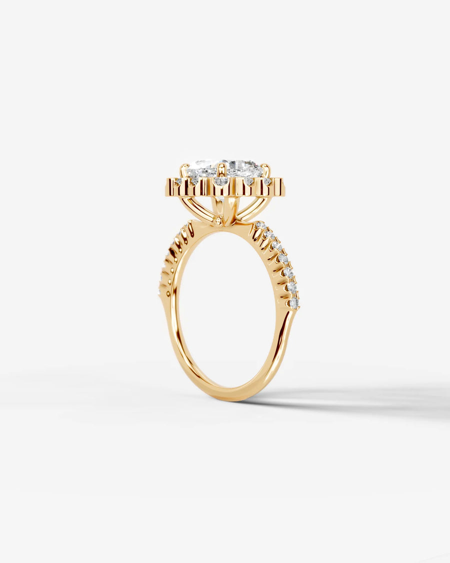 Sherry (Cushion) 14k Yellow Gold 002