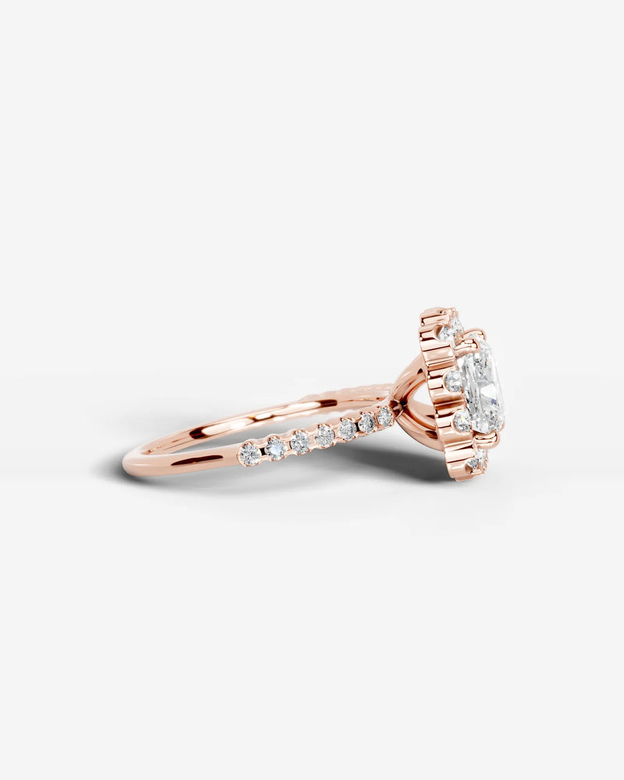 Sherry (Cushion) 14k Rose Gold 005