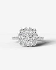 Sherry (Cushion) 14k White Gold 001