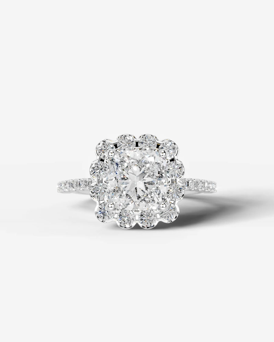 Sherry (Cushion) Platinum 001