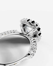 Sherry (Cushion) 18k White Gold 004