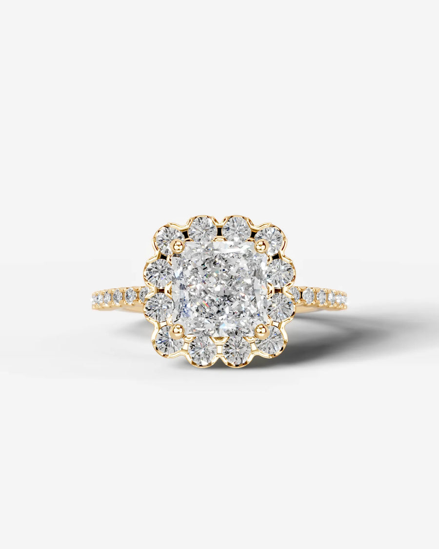 Sherry (Radiant) 14k Yellow Gold 001