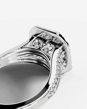 Tainara (Asscher) 14k White Gold 002