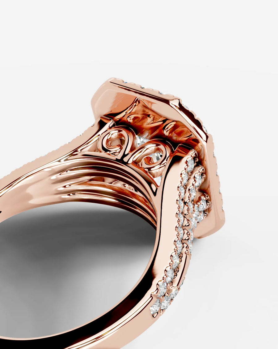 Tainara (Emerald) 14k Rose Gold 002