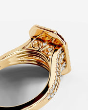 Tainara (Emerald) 14k Yellow Gold 002