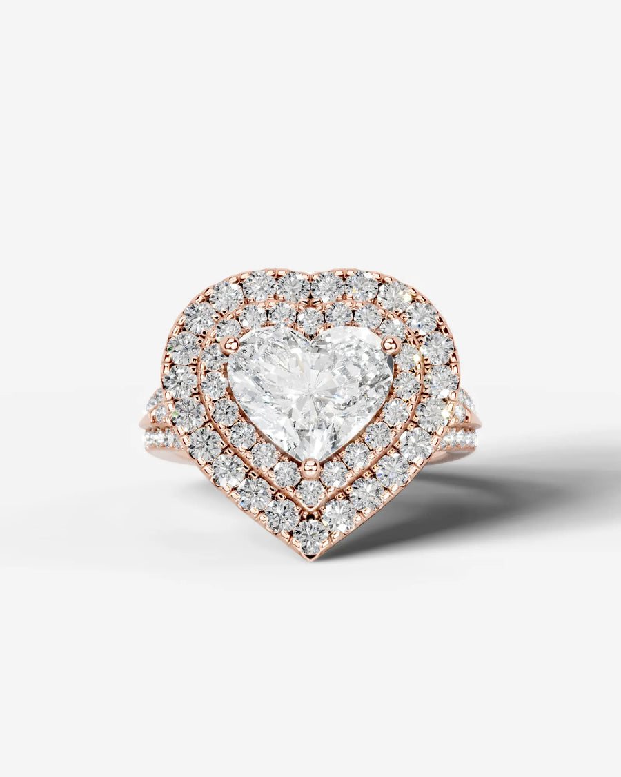 Tainara (Heart) 14k Rose Gold 001