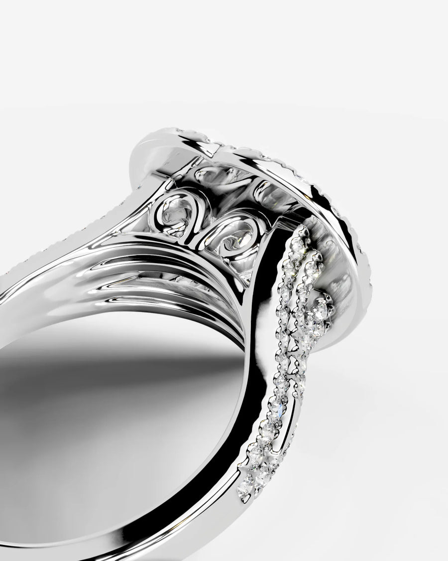 Tainara (Heart) 14k White Gold 002