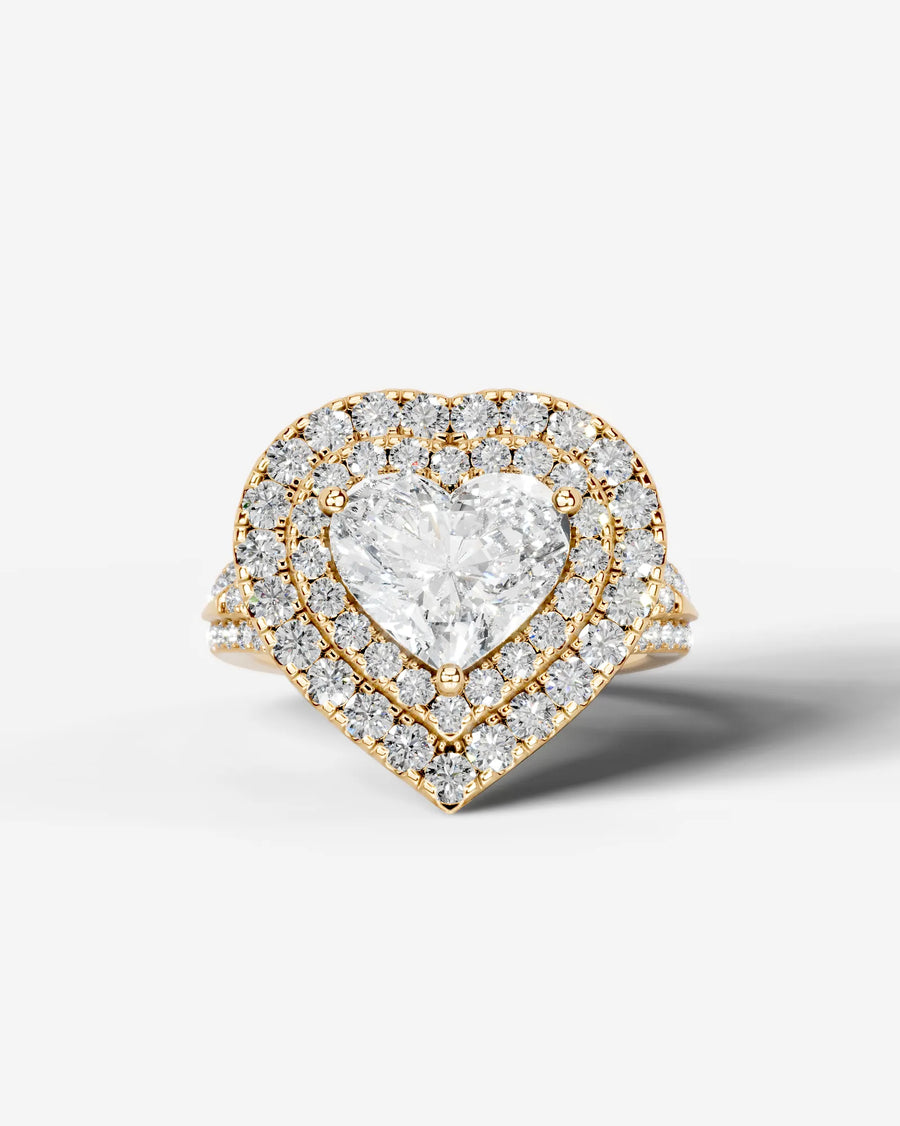 Tainara (Heart) 18k Yellow Gold 001