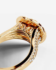 Tainara (Heart) 14k Yellow Gold 002