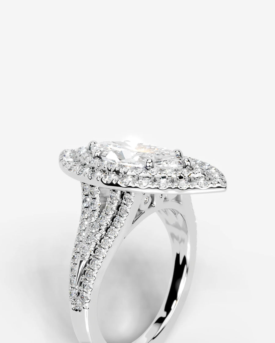 Tainara (Marquise) 14k White Gold 005