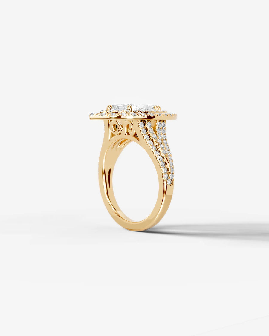 Tainara (Marquise) 18k Yellow Gold 004