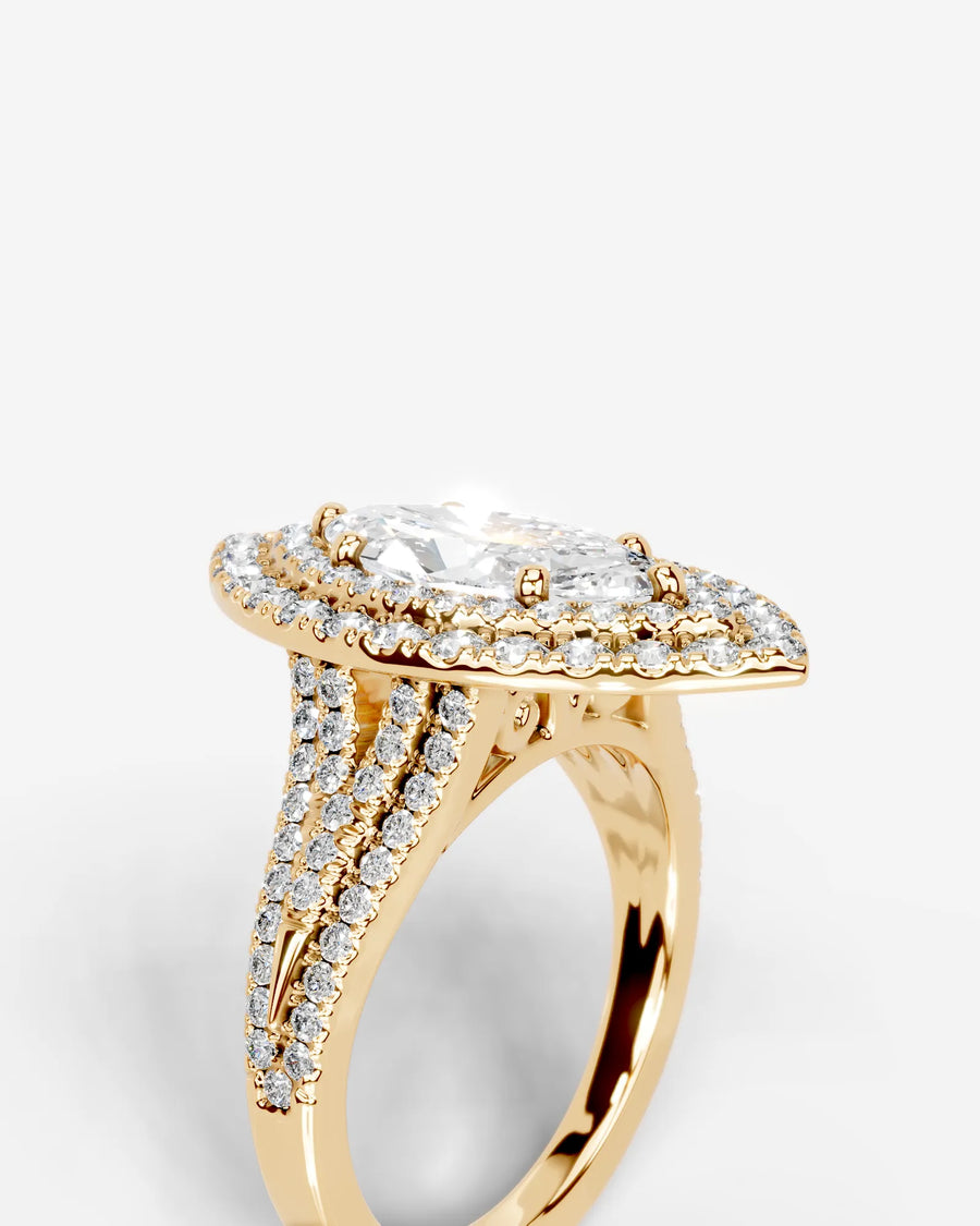 Tainara (Marquise) 18k Yellow Gold 005