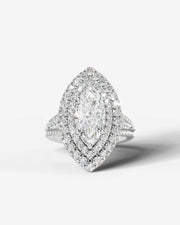 Tainara (Marquise) 18k White Gold 001