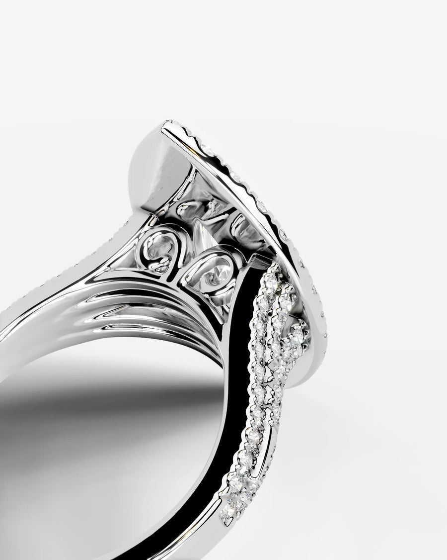Tainara (Marquise) 18k White Gold 002