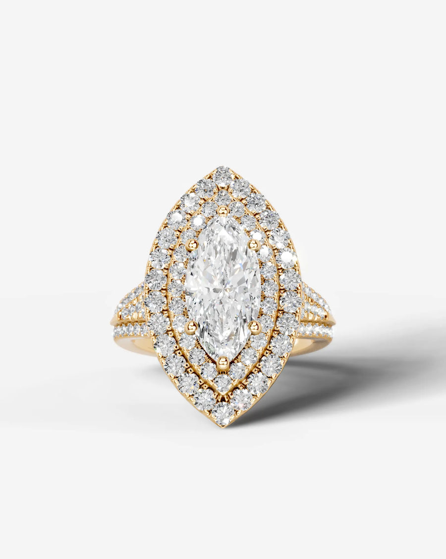 Tainara (Marquise) 18k Yellow Gold 001
