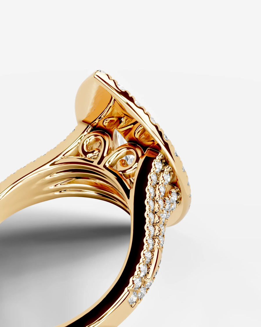Tainara (Marquise) 18k Yellow Gold 002
