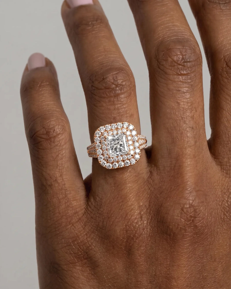 Tainara (Princess) 14k Rose Gold 006