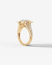 Tainara (Pear) 18k Yellow Gold 004