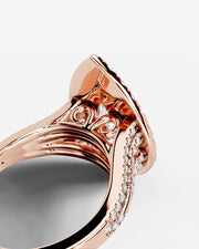Tainara (Pear) 14k Rose Gold 002