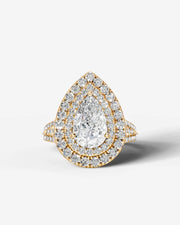 Tainara (Pear) 14k Yellow Gold 001