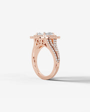 Tainara (Princess) 14k Rose Gold 002