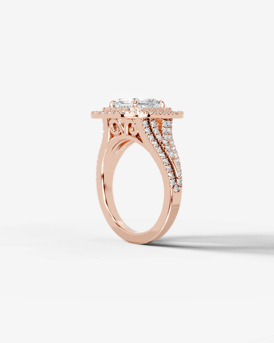 Tainara (Princess) 14k Rose Gold 002