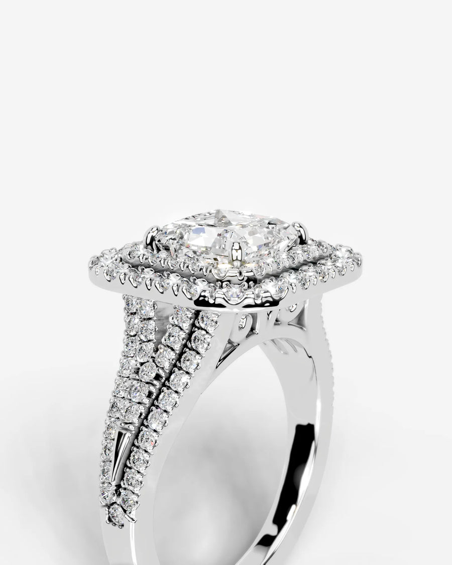 Tainara (Princess) 14k White Gold 003