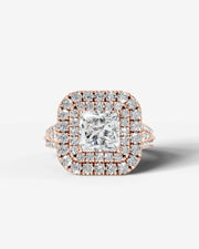 Tainara (Princess) 14k Rose Gold 001