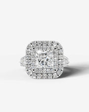 Tainara (Princess) 14k White Gold 001