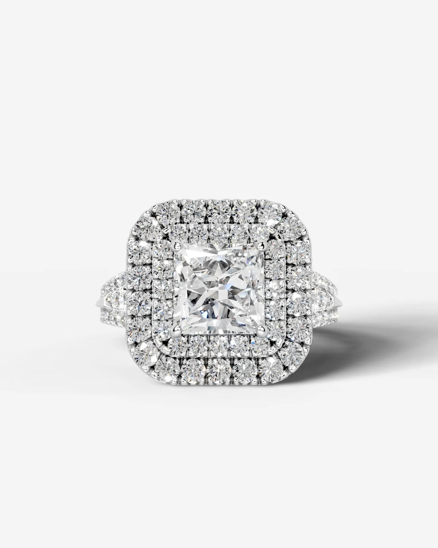 Tainara (Princess) 18k White Gold 001