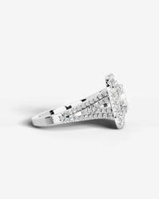 Tainara (Princess) 18k White Gold 005