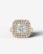 Tainara (Princess) 14k Yellow Gold 001
