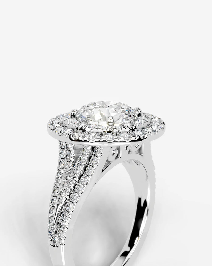 Tainara (Round) 18k White Gold 005