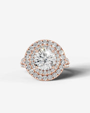 Tainara (Round) 14k Rose Gold 001