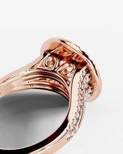 Tainara (Round) 14k Rose Gold 002