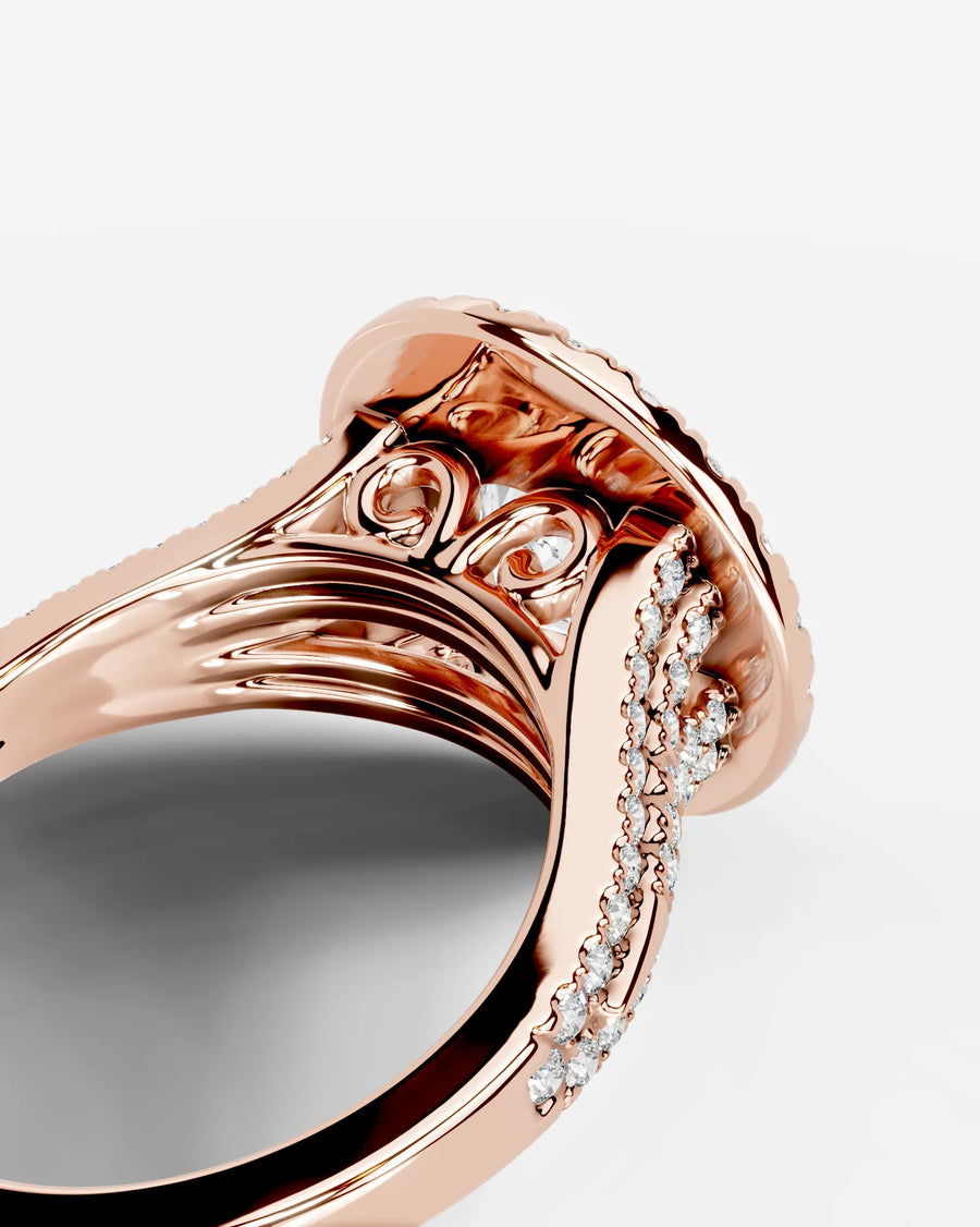 Tainara (Round) 14k Rose Gold 002