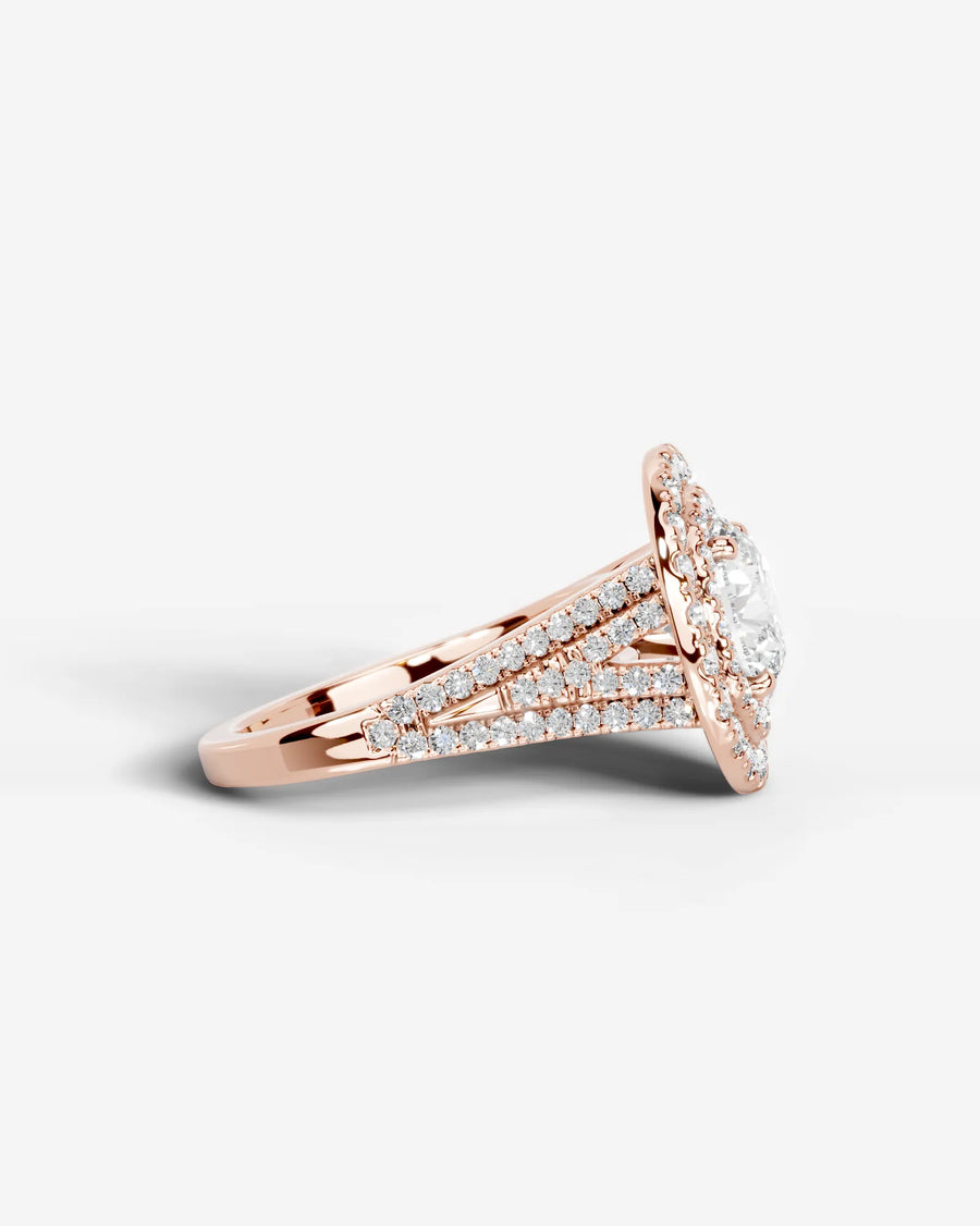 Tainara (Round) 14k Rose Gold 003