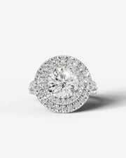 Tainara (Round) 14k White Gold 001