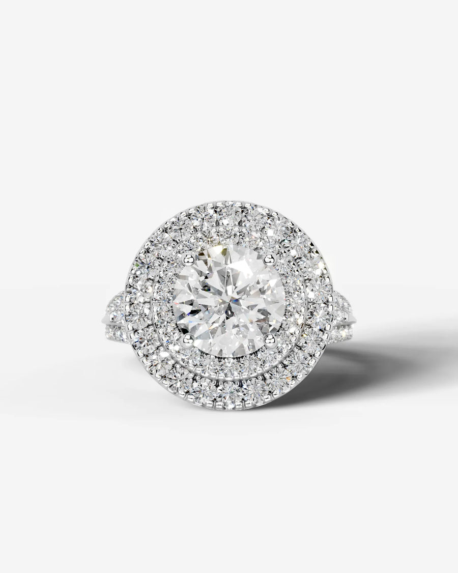 Tainara (Round) 18k White Gold 001